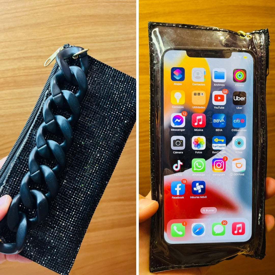 Porta celular especial piedras