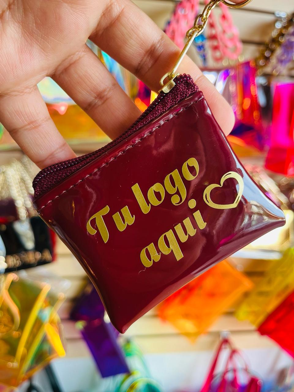 Mini monederos personalizados