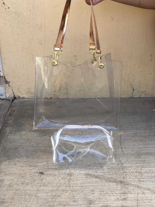 Dúo glam y cosmetiquera