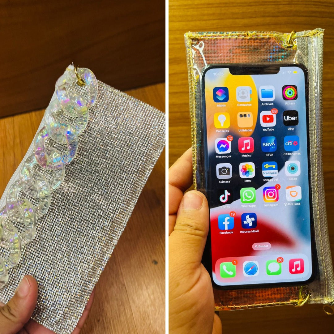 Porta celular especial piedras