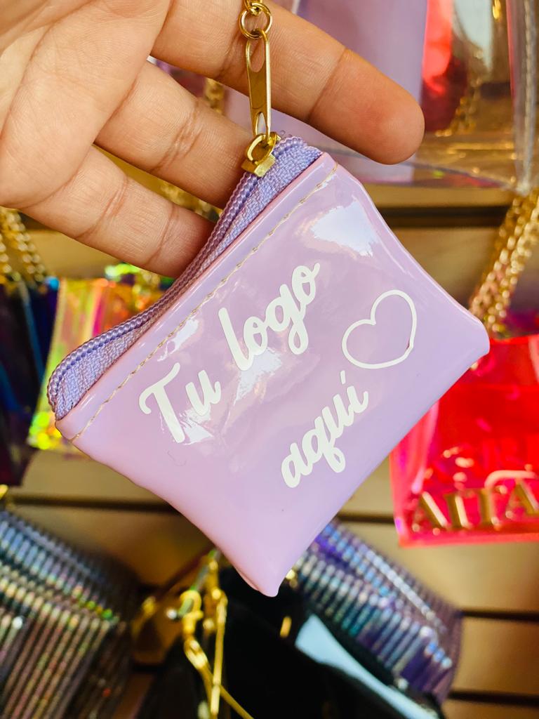 Mini monederos personalizados