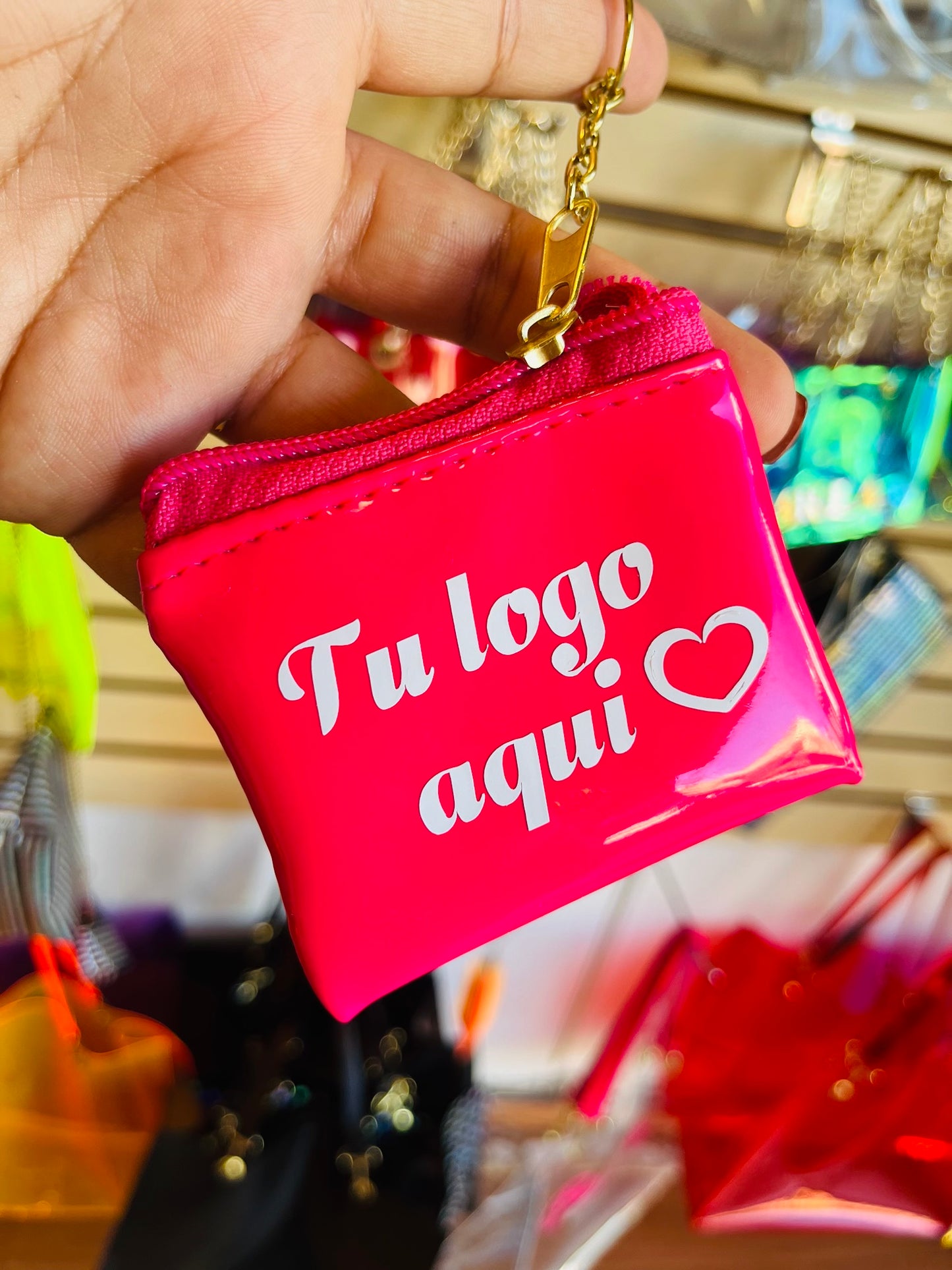 Mini monederos personalizados