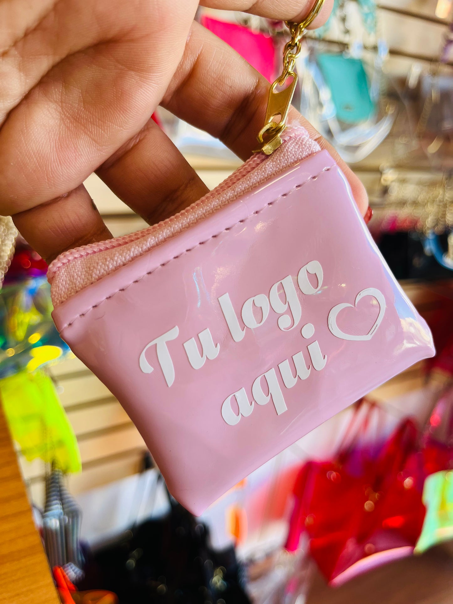 Mini monederos personalizados