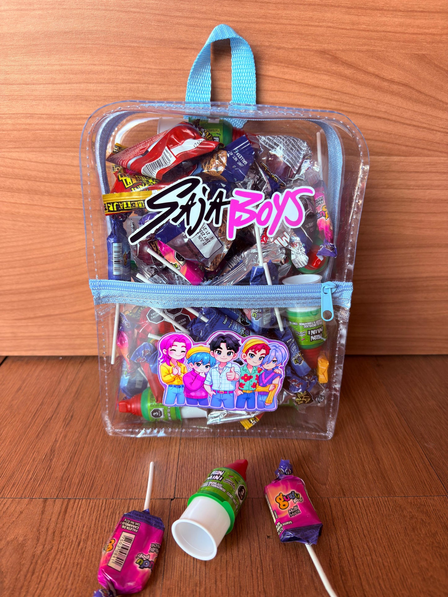 Mochila Dulcera Personalizada para Fiestas Infantiles