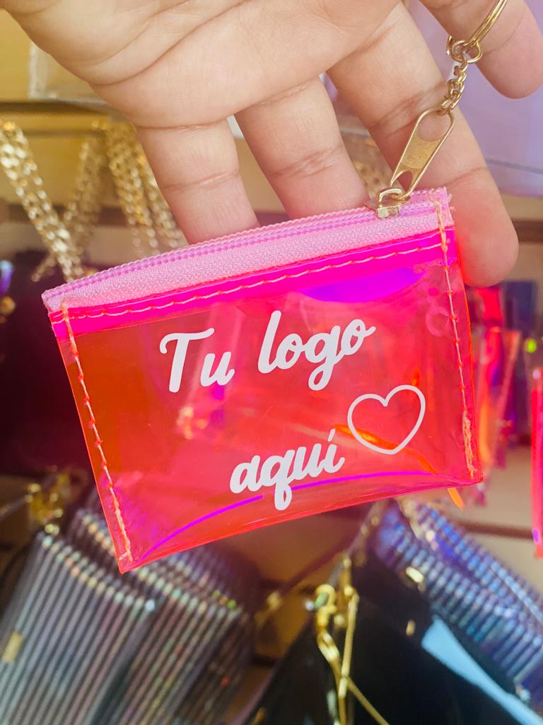 Mini monederos personalizados