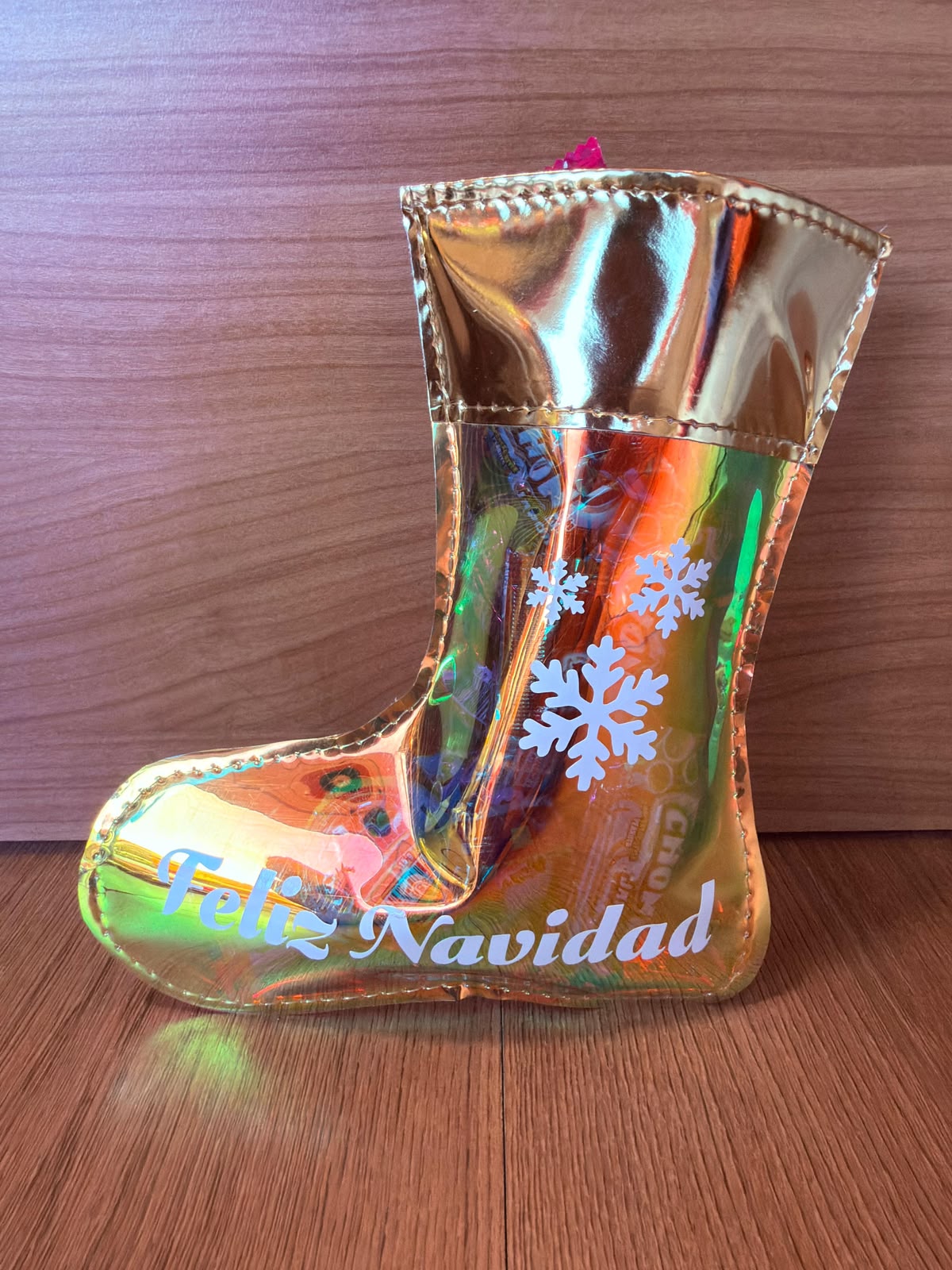 Bota Navideña Personalizable