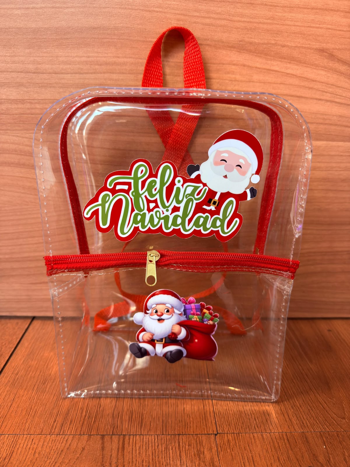 Mochila Dulcera Navideña Personalizable