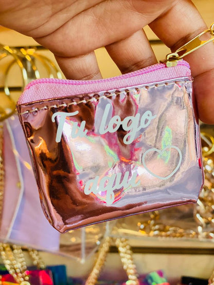 Mini monederos personalizados