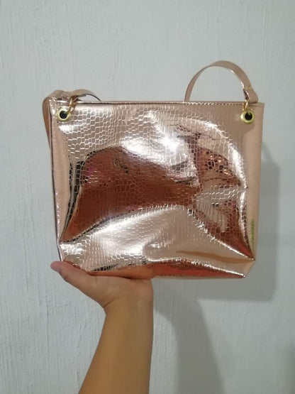 Bolsa Isabella – Bolso Textil con Estampado de Girasoles y Rayas