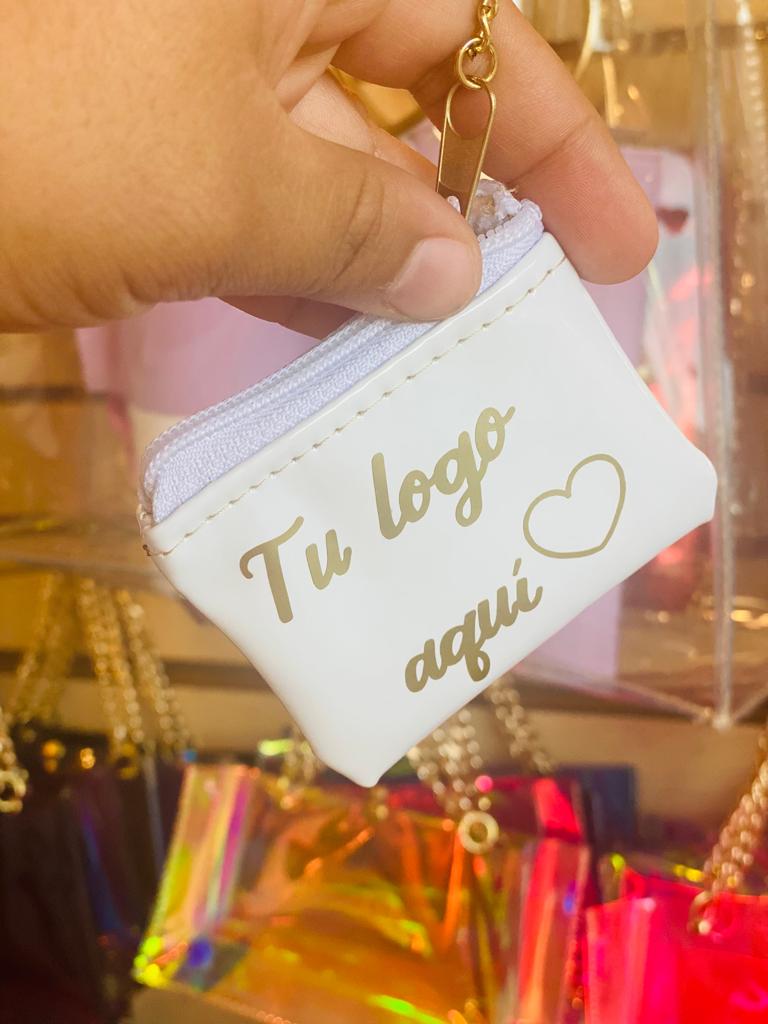 Mini monederos personalizados