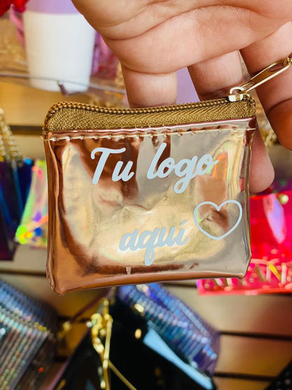 Mini monederos personalizados