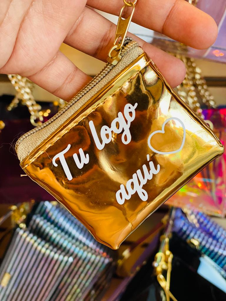 Mini monederos personalizados